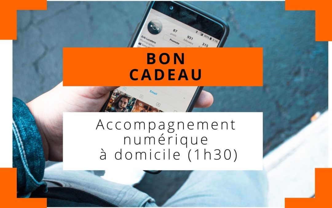 Cadeau de noël : accompagnement numérique à domicile